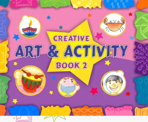 Art And Activity Book For Class 2 textbook cover — official Allied School Class 2 curriculum book