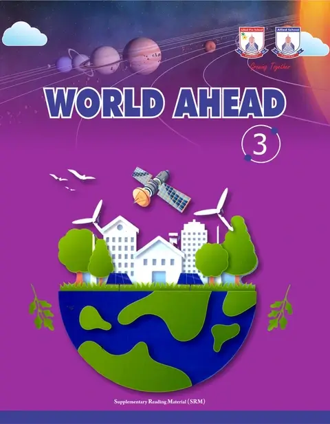 World Ahead Book For Grade 3 textbook cover — official Allied School Class 3 curriculum book