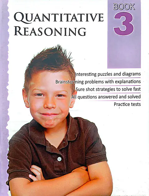 Quantitative Reasoning Book 3 Purple textbook cover — official Allied School Maths curriculum book