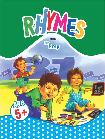 Rhymes textbook cover — official Allied School Prep Class curriculum book