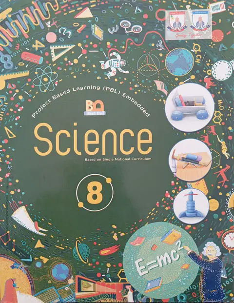 Science Class 8 For Allied Schools PBL Edition textbook cover — official Allied School Class 8 curriculum book
