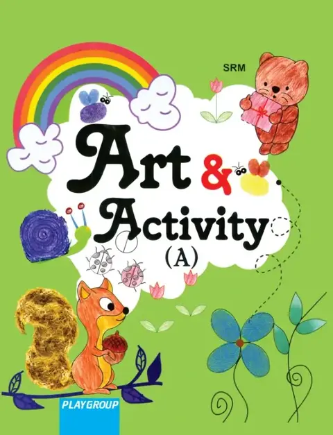 Art And Activity 2 textbook cover — official Allied School Playgroup curriculum book