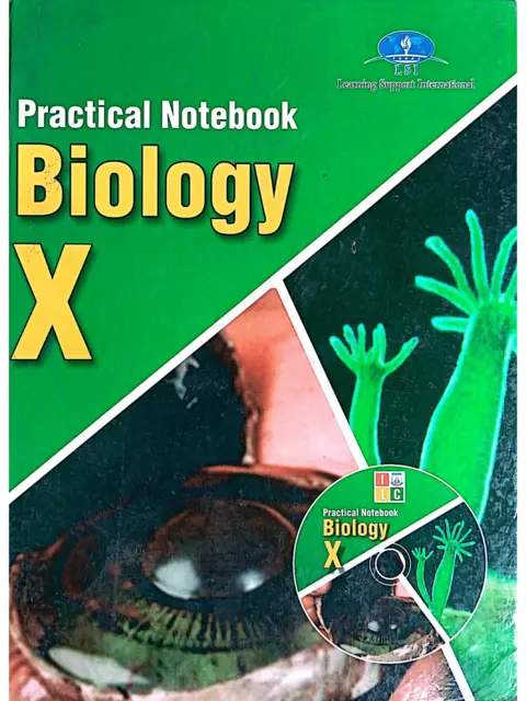 Biology Practical Notebook Class X LSI textbook cover — official Allied School All Allied curriculum book