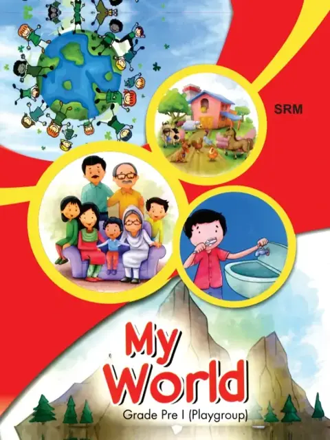 My World Playgroup textbook cover — official Allied School Playgroup curriculum book