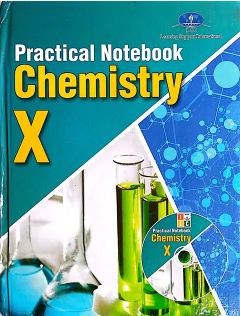 Chemistry X Practical Notebook textbook cover — official Allied School All Allied curriculum book