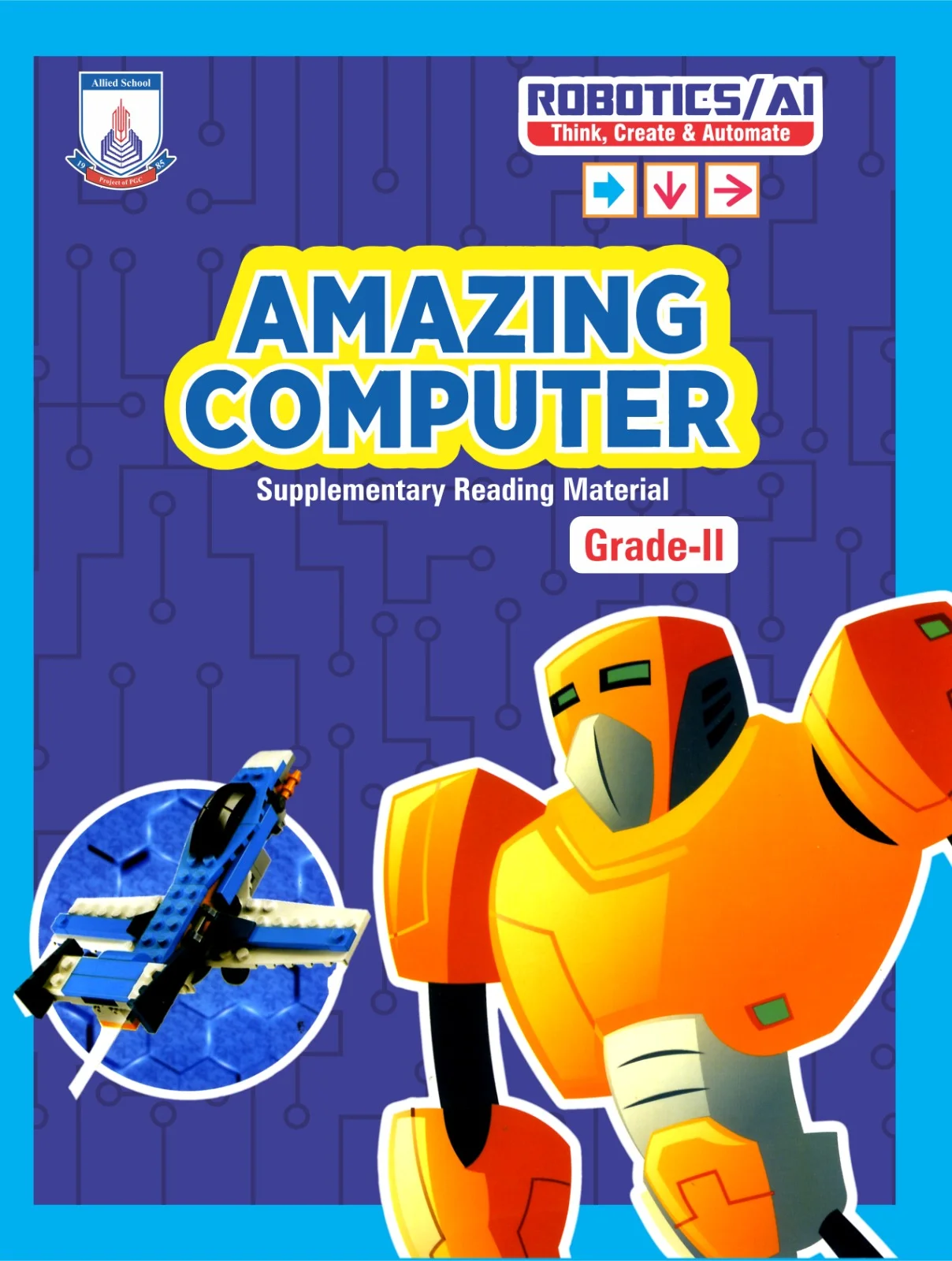 Buy Class 2 Amazing Computer Book Online textbook cover — official Allied School Class 2 curriculum book