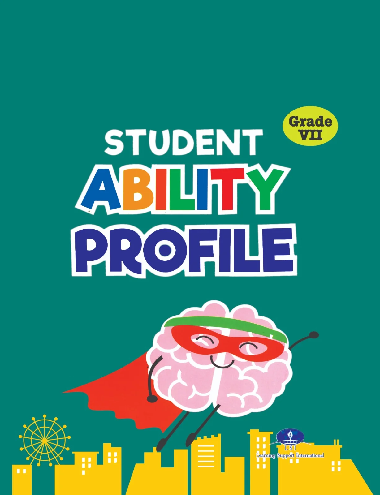 Buy Class 7 Student Ability Profile Report Card Online textbook cover — official Allied School Class 7 curriculum book