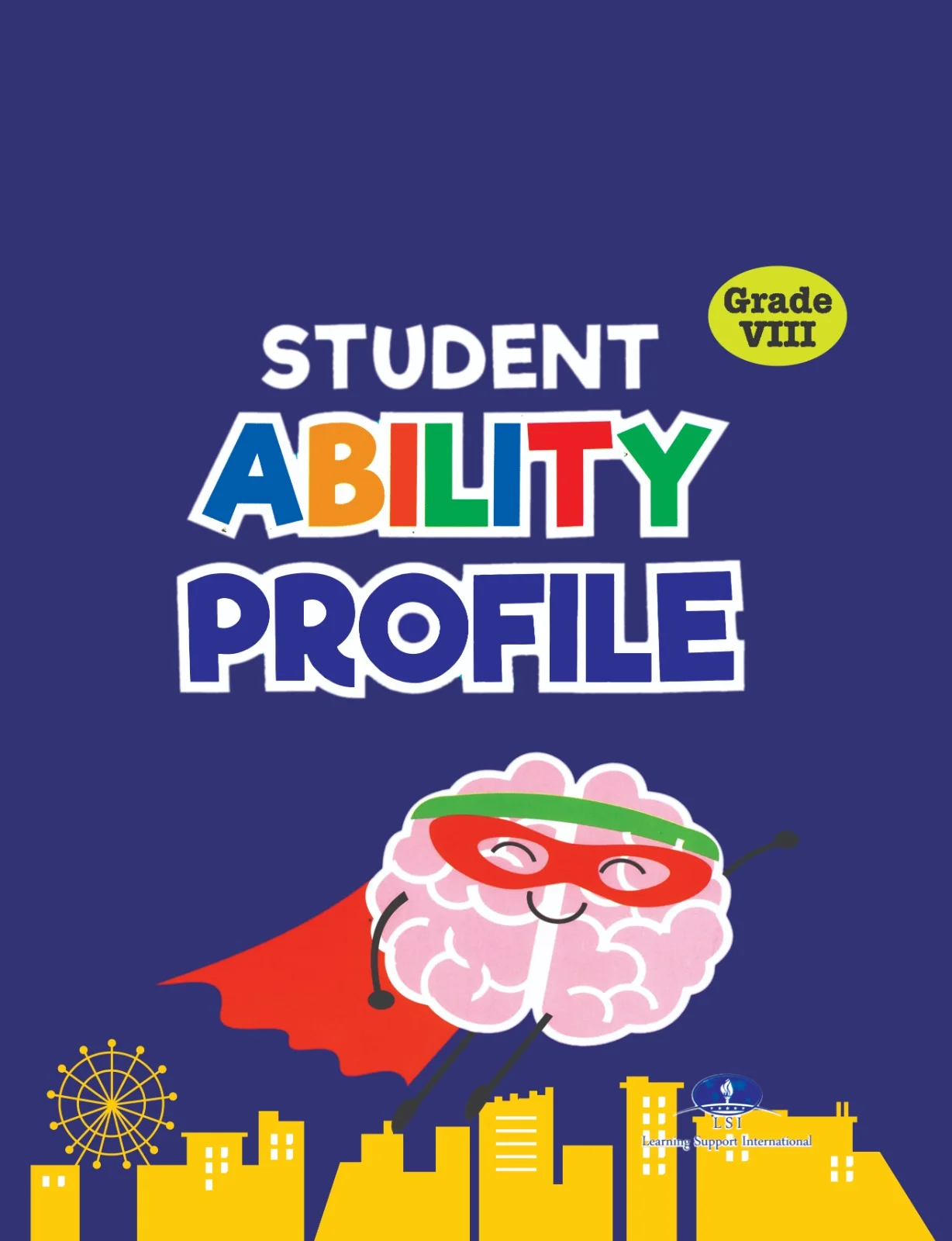 Buy Class 8 Student Ability Profile Report Card Online textbook cover — official Allied School Class 8 curriculum book