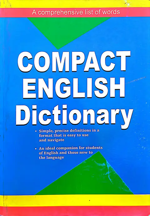 Compact English Dictionary Albakio International textbook cover — official Allied School Dictionary curriculum book