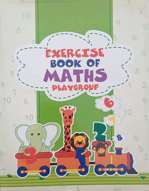 Exercise Book Of Maths Playgroup Allied Schools textbook cover — official Allied School Playgroup curriculum book