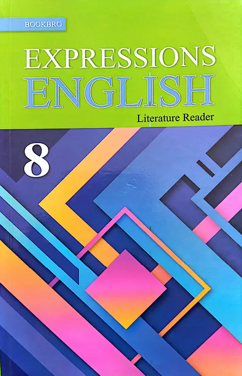 Expressions English Literature Reader Class 8 textbook cover — official Allied School Class 8 curriculum book