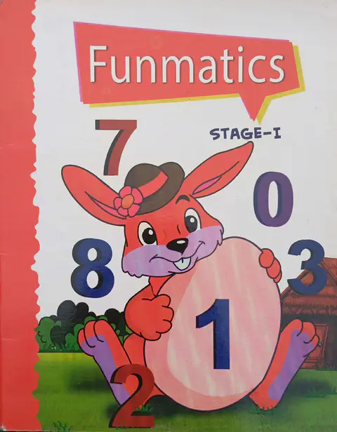 Funmatics Stage 1 Allied Schools textbook cover — official Allied School Class 1 curriculum book