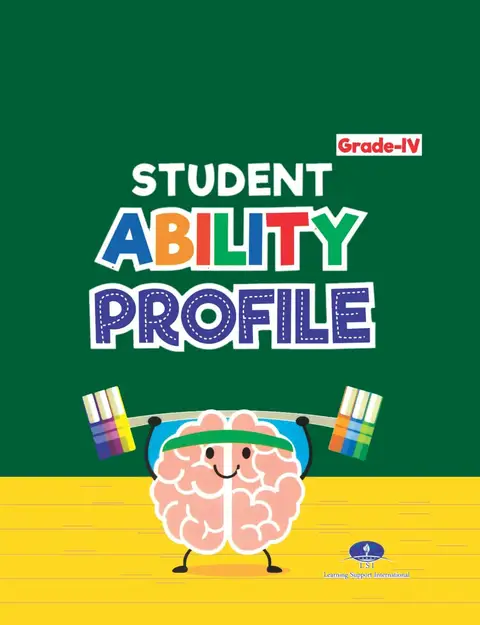 Buy Student Ability Profile Report Card Grade 4 Online Allied Schools Assessment textbook cover — official Allied School Class 4 curriculum book