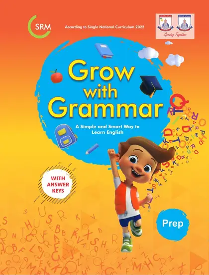 Allied Schools English Grammar textbook cover — official Allied School Prep Class curriculum book