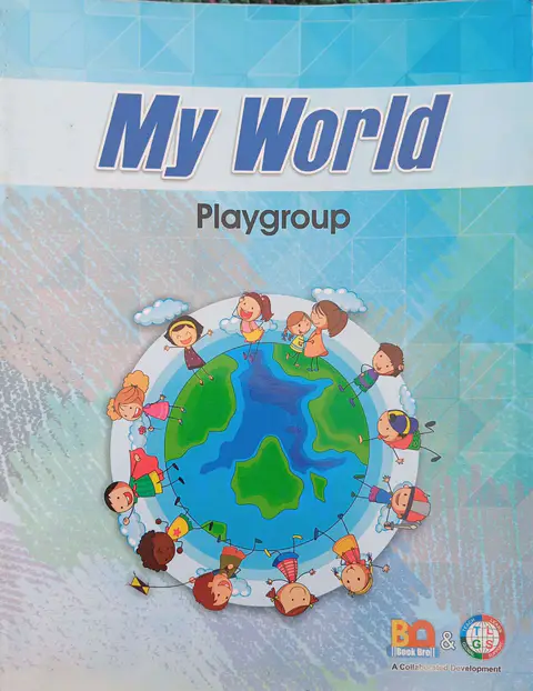 My World For Playgroup Allied Schools textbook cover — official Allied School Playgroup curriculum book