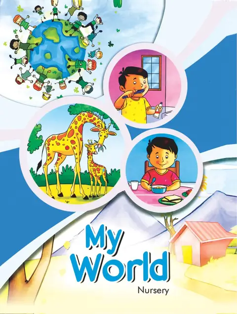 Buy My World Book textbook cover — official Allied School Nursery curriculum book