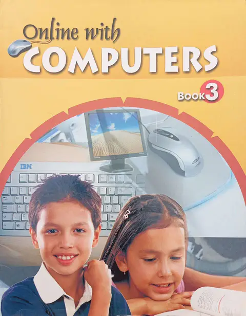 Online With Computers Book 3 Allied Schools textbook cover — official Allied School Class 3 curriculum book