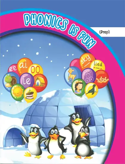 Phonics textbook cover — official Allied School Prep Class curriculum book
