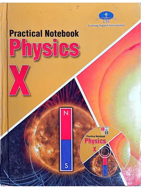 Physics X Practical Notebook textbook cover — official Allied School All Allied curriculum book