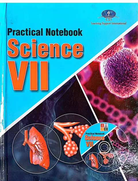 Practical Notebook Science Vii textbook cover — official Allied School All Allied curriculum book
