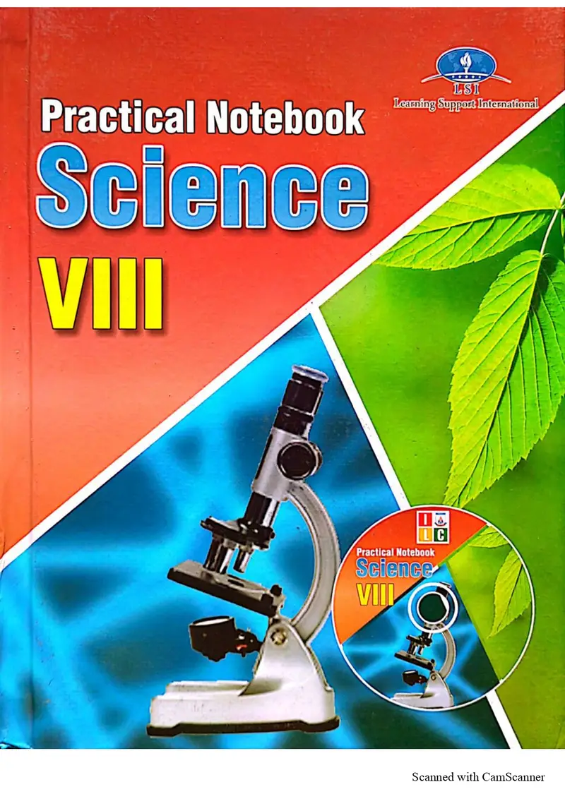 Buy Practical Notebook Science Viii Online Class 8 Science Lab Manual By LSI textbook cover — official Allied School Science curriculum book
