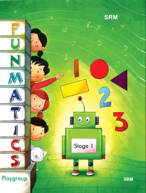 Math Book For Playgroup textbook cover — official Allied School Playgroup curriculum book